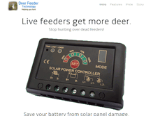 Tablet Screenshot of deerfeedertech.com